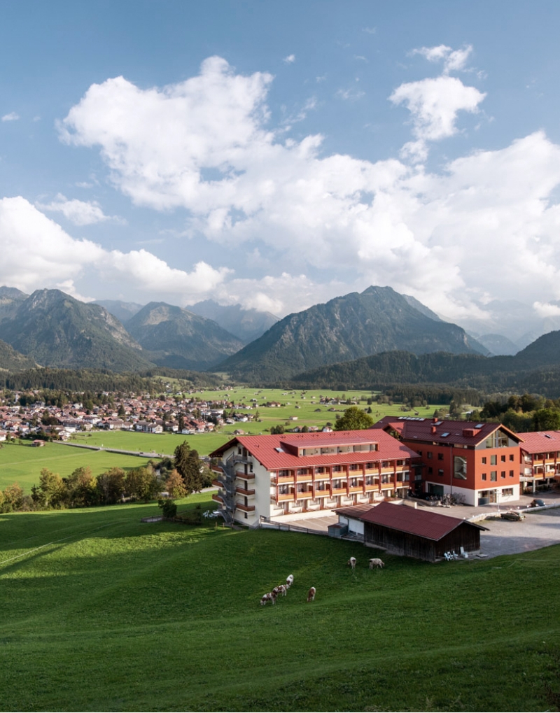 Nordansicht der Adula Klinik