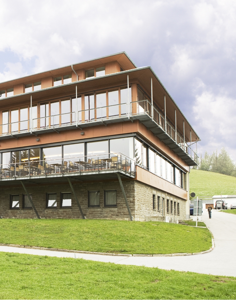 Ostansicht der Hochgrat Klinik